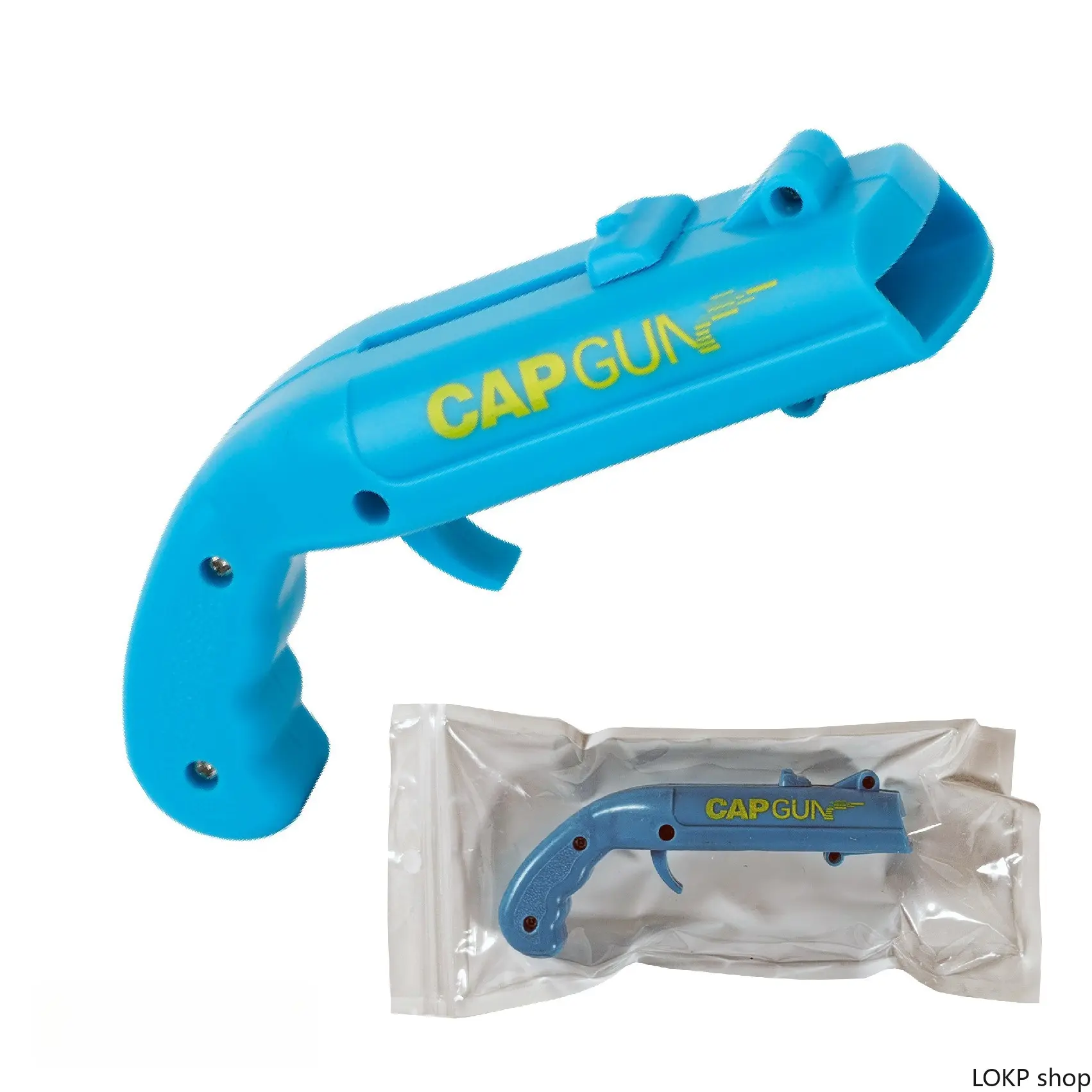 Portable Plastic Beer Cap Launching Bottle Opener - Funny Fashion Accessory for BBQ, Outdoor Gatherings