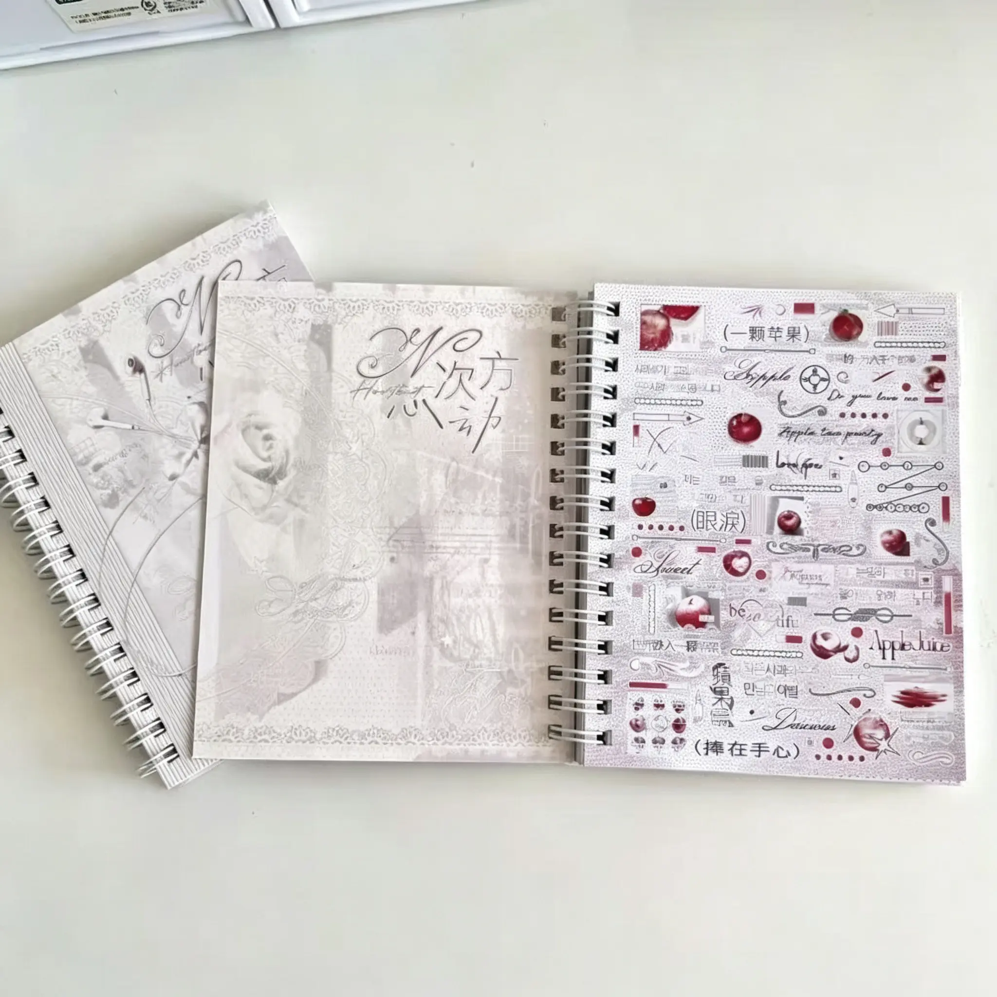 Cute Heartfelt Sticker Book, New Korean Style 27p Handmade Journal Decorative Material, Decoration Sticker, Healing Series Adorable Gift
