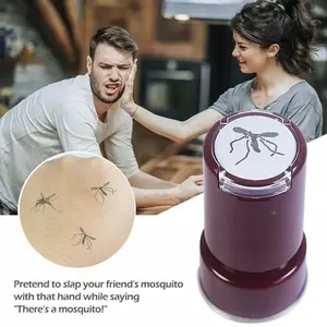 2026 New Novelty Dead Mosquito Stamp, Funny Cartoon Insect Portable Mini Gadget, Hilarious Prank Toy, Cute Small Gift for Outdoor & Daily Fun