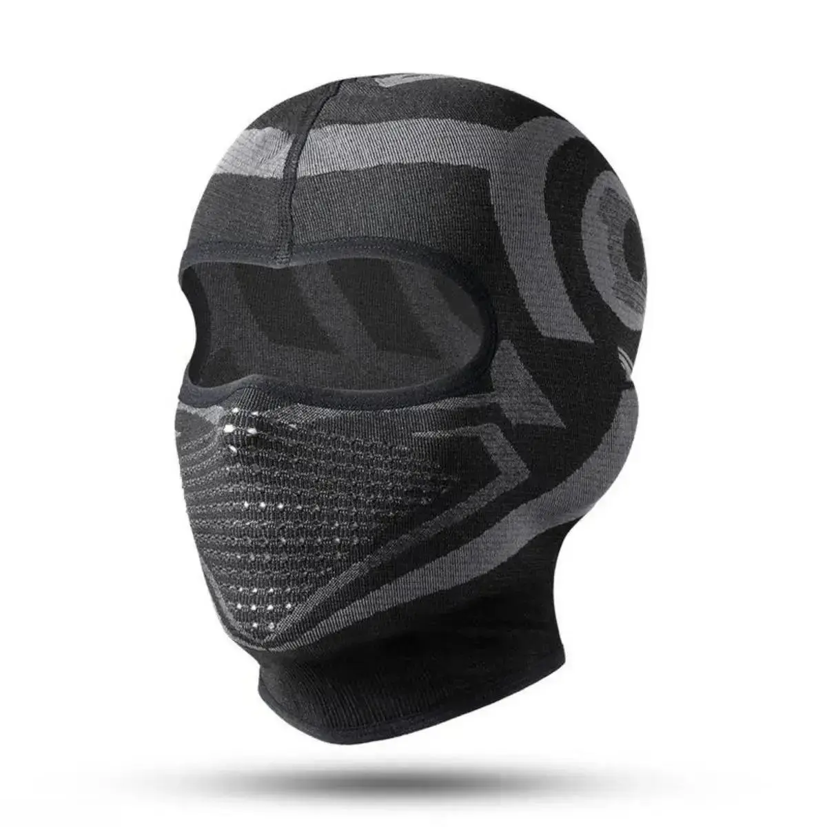 Windproof Elastic Full Face Ski Mask – Balaclava with Mesh Breathing Panel, Breathable Comfort Sports Headwear for Skiing & Cycling Men