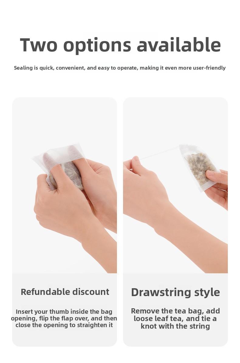 FaSoLa tea bags, coffee filter bags, Chinese herbal medicine gauze bags, empty tea bags, disposable filter bags