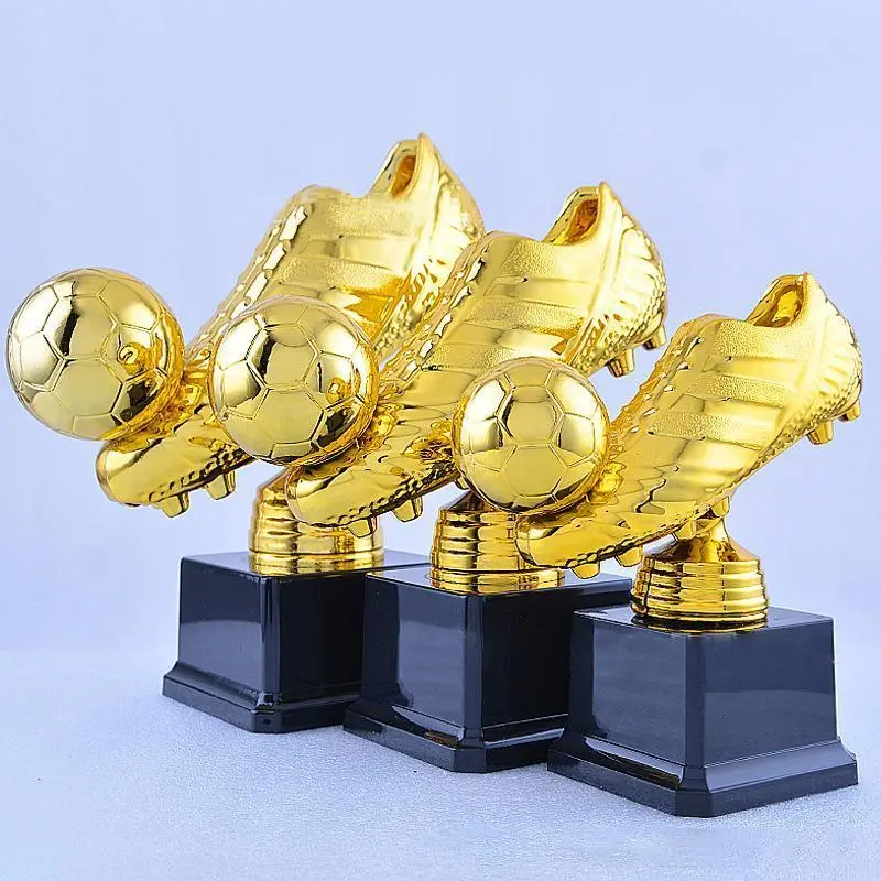 Golden Boot Golden Globe Award Plastic Trophy Football Trophy Plastic Crafts Gift Souvenir Zinc Alloy Trophy Medal