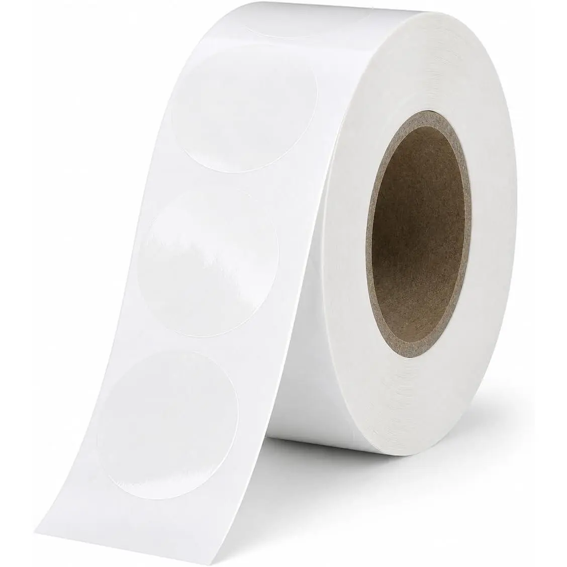 1000 count 1" Thicken Clear Circle Stickers for Sealing,   Transparent Round Self-Adhesive Package Envelope Mail Wafer Seal Sticker Labels