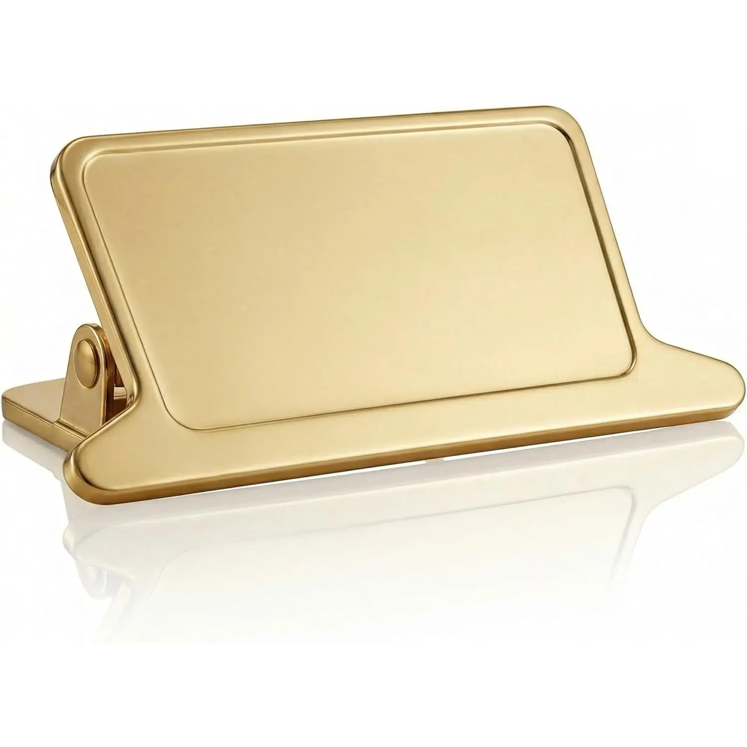 Planner Clip Metal  Journal Page Clips for Journaling Large Planners Brass Alloy Decorative Binder Clamps Office  DIY Stationery Durable Stylish Functional 3.4X 1.3 in