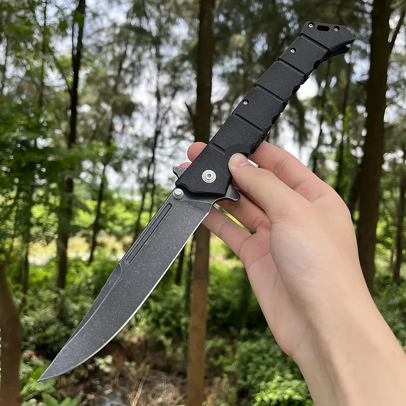 13.4in Folding knife Pocket Knife Outdoor Hunting knife Hiking Camping knife self defense tactical Survival Tools knife EDC Knife