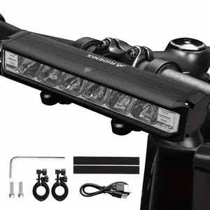 3250 Lumen Ultra Bright Bike Light, 8000mAh USB Rechargeable Bicycle Headlight with Power Bank Function, 4 Lighting Modes Aluminum Alloy Front Lamp for MTB & Road Cycling