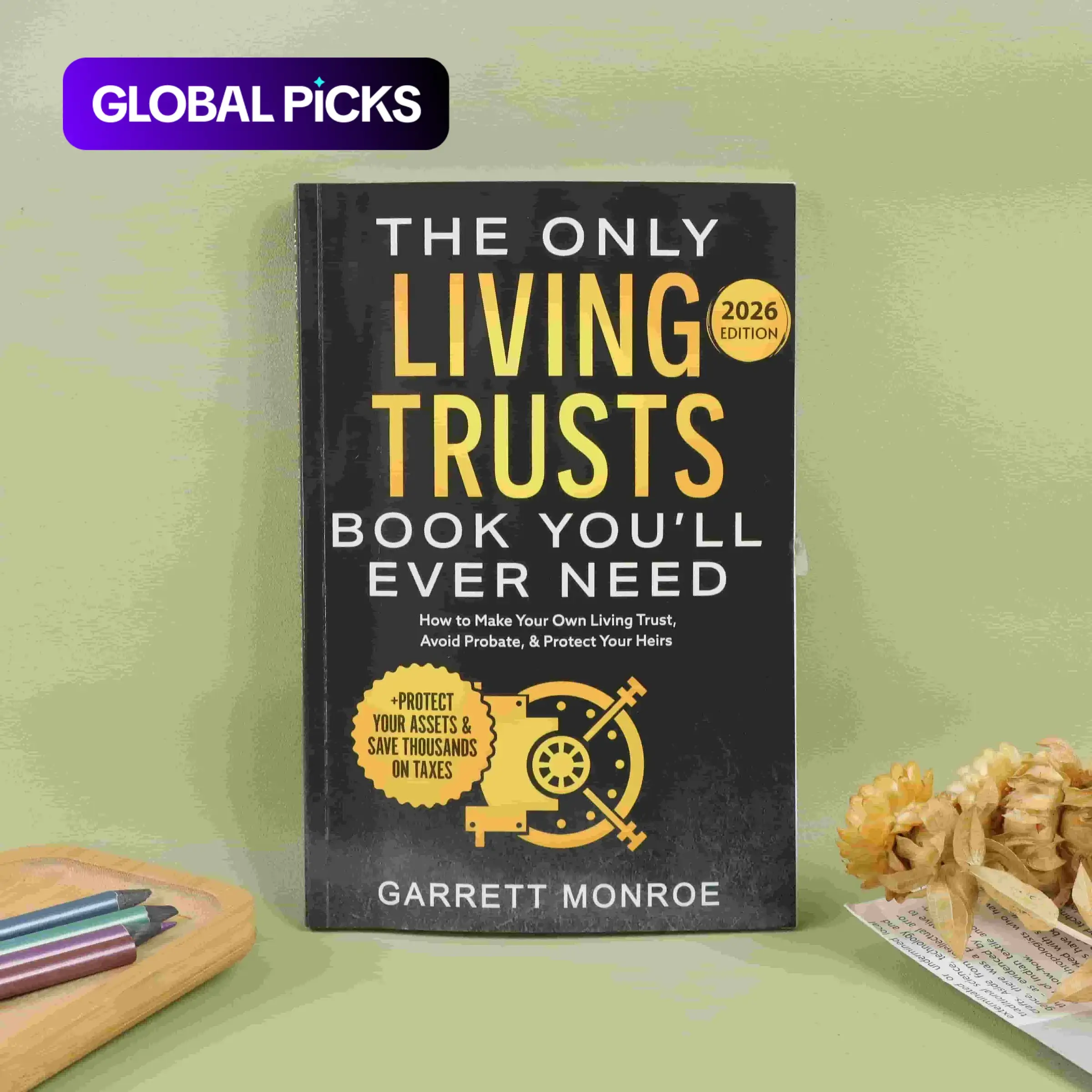 Your Essential Living Trust Book 2026 Edition, Modern Estate Planning Guide, Protect Your Heirs, Comprehensive Legal Resource #GLOBAL PICKS
