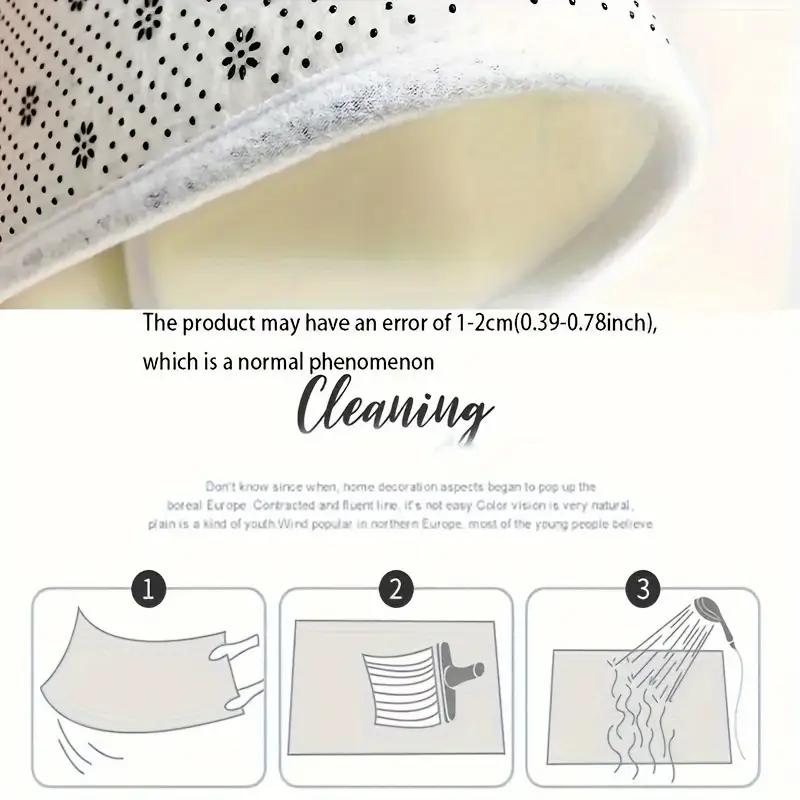 1pc Fun Bath Mat with Bold "GET NAKED" Print, Soft Flannel Durable Absorbent, Black and White Design - Suitable for Bathroom, Doorway, Indoor/Outdoor Use - Perfect for Bathroom, Living Room, Bedroom, Kitchen, Patio, and Laundry Room, Adult Humor Home