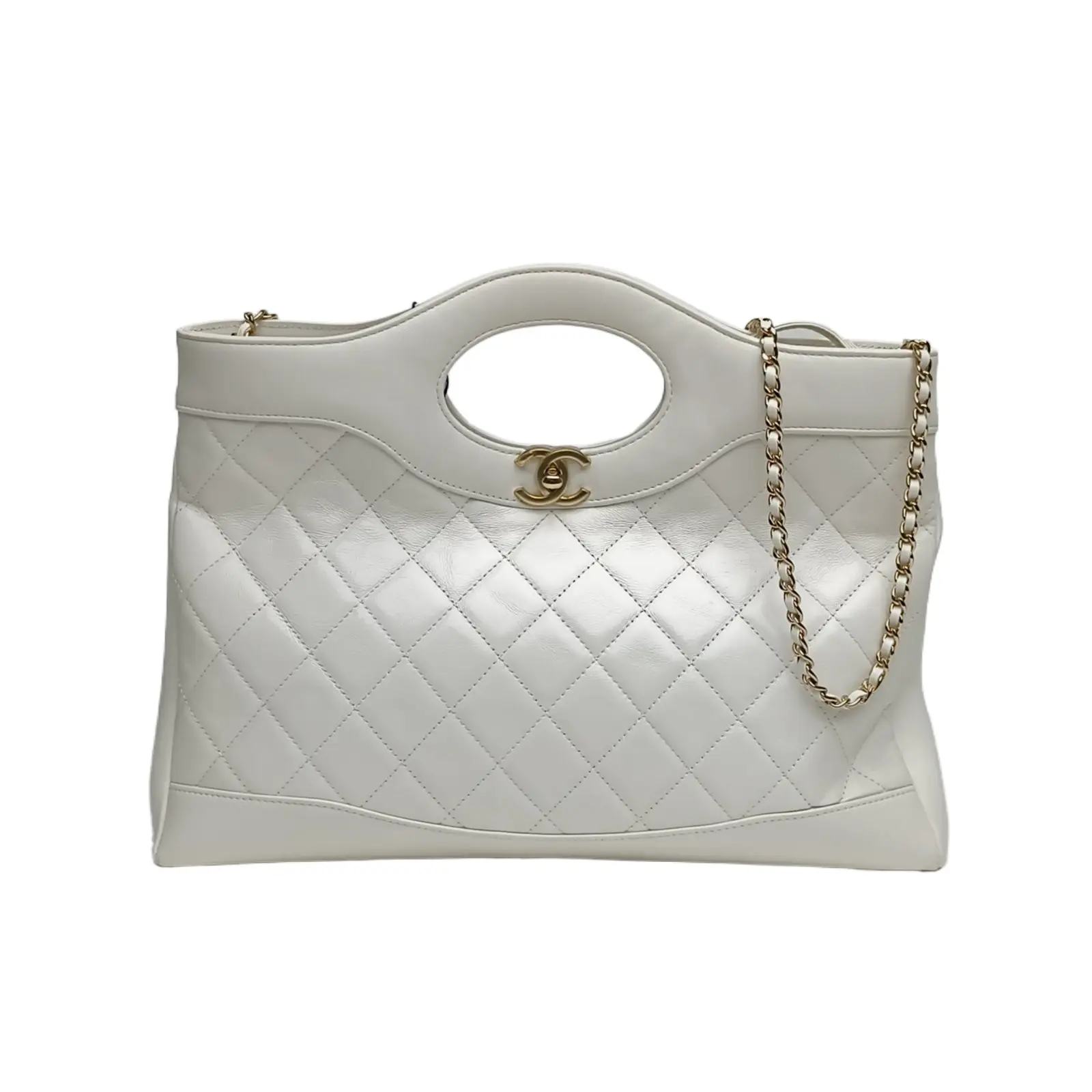 Pre-owned CHANEL 2021 Bag Medium sized Horizontal Version P225887836