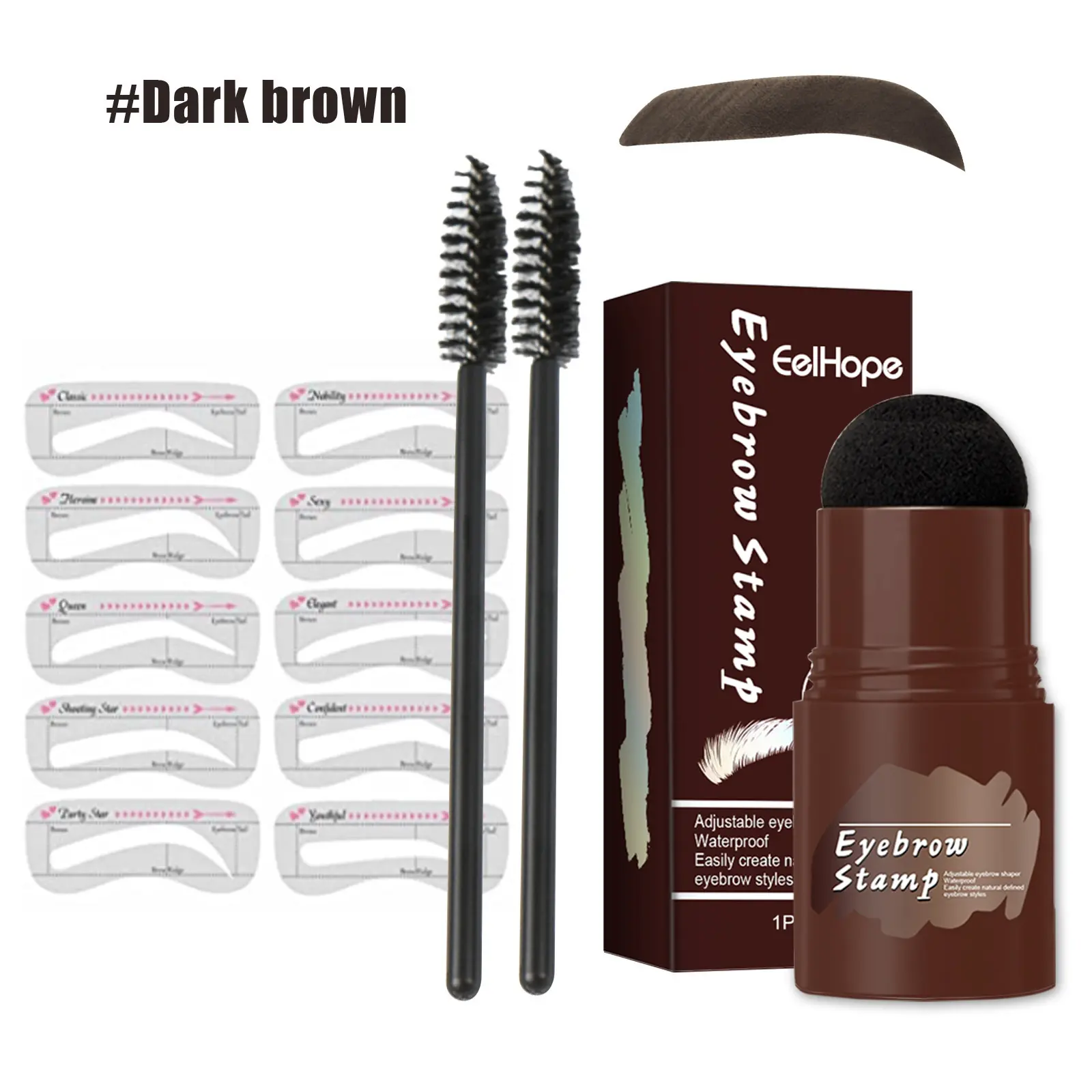 Eyebrow Powder Beauty Care Product - Lightweight Texture, Easy to Apply, Travel-Friendly, Ideal for Daily Beauty Routine & Personal Use