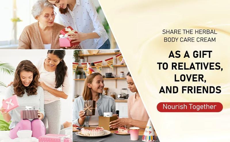 Herbal Body Care Cream - Relieves Dry and Tight Skin, Soothing Skin | Relieves Itching, Rich in Menthol, Calendula & Dendrobium for Eczema & Psoriasis (Hydrating, Safe for All Ages | 30g) Gentle Daily