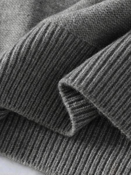 Men's Patchwork Color Block Pullover Sweater, Stylish Casual Crew neck Drop Shoulder Long Sleeve Knitted Top,Unisex Ripped Design Fashion Fall Winter Inside Top Soft Warm Sweatshirt Daily Life, Trendy Men's Outdoor Going Out Warm Jacket Knitwear