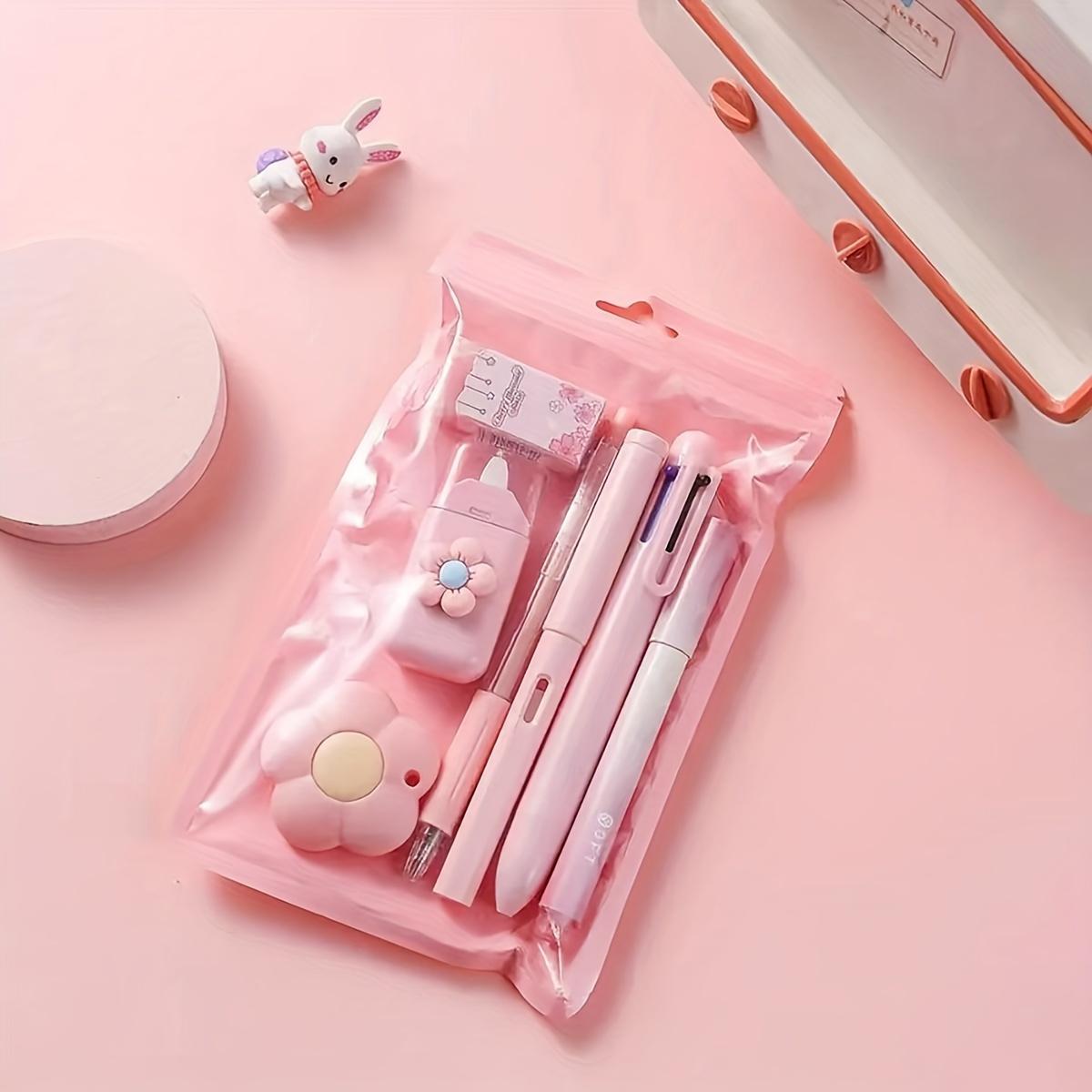 Cute Stationery Set, 1/4 Sets Writing Essentials Set, Pen Set, School Supplies Gift for Student & Stationery Supplies for Home School Office
