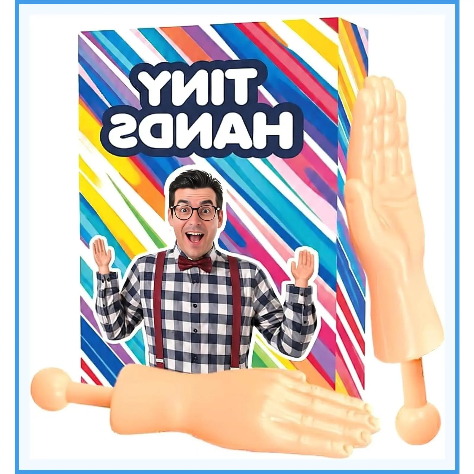 Tiny Hands (1 Pair - Original) - Little Small Mini Hand Stick Puppet