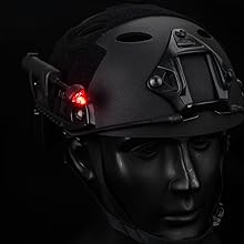 Multi-Color LED Headlamp with Mounts - Green/Red/White/IR for Night Fishing & Camping Green/Red/White/IR Illumination Tool