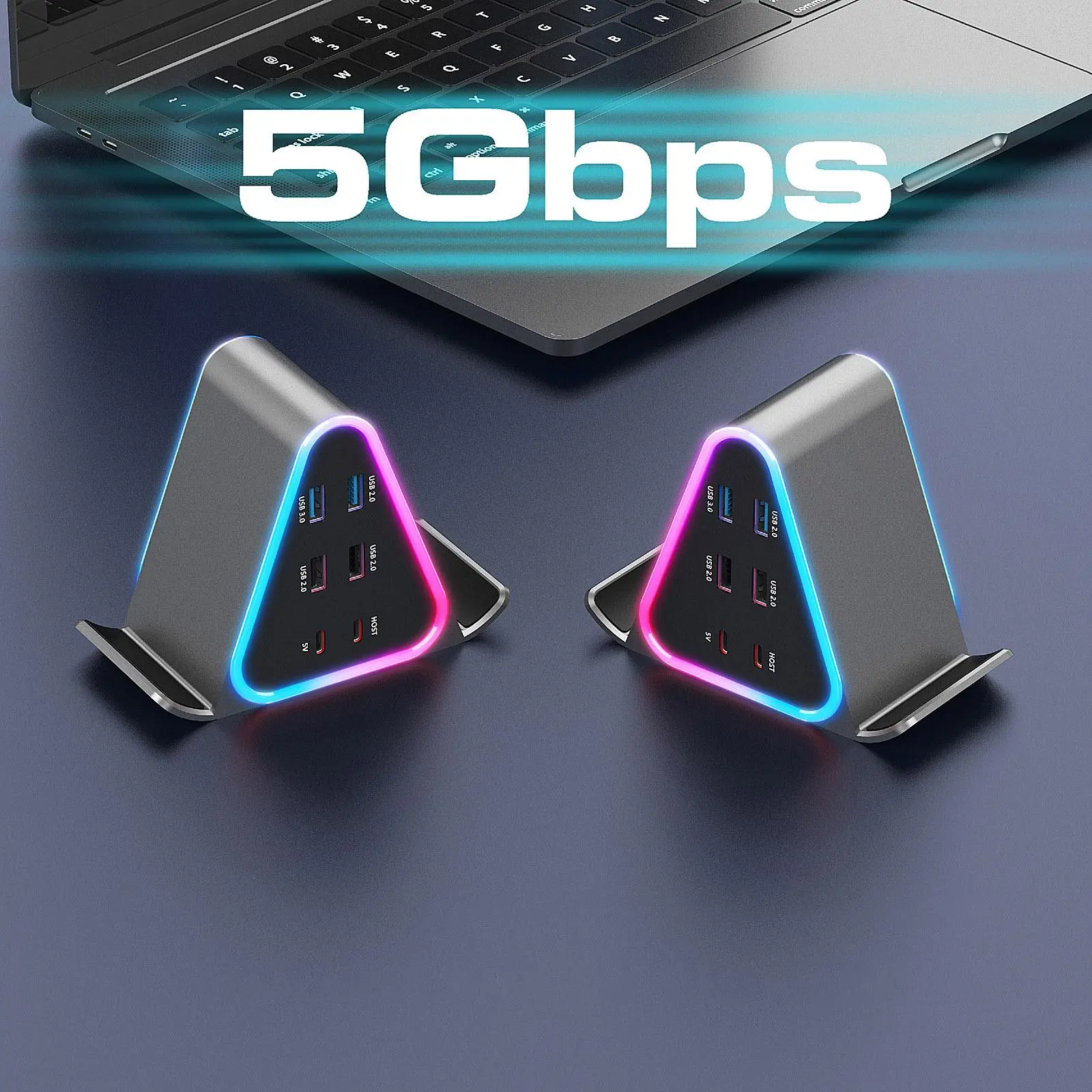 13-In-1 Type-C Expansion with Power HUB, USB Extension for Laptops, High-Speed Data Transfer, External Storage Compatibility