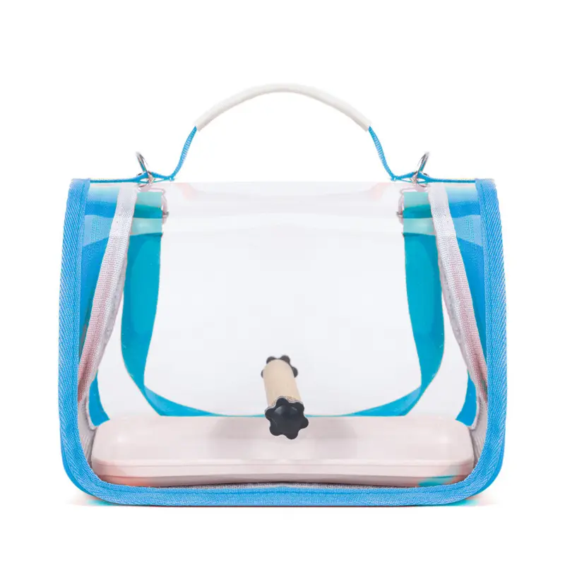 Parrot carrier, small bird travel bag, portable cage for pigeons, lizards, and hamsters, parrot cage, home bird pet carrier