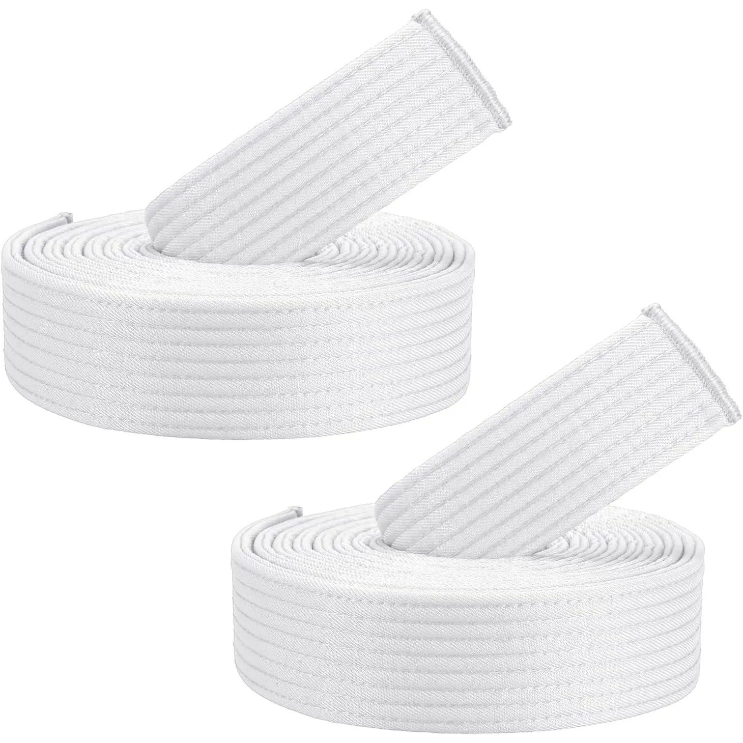Taekwondo Colored Ranking Belts, Polyester Martial Arts Judo Karate Belt for Coach Teaching Practice