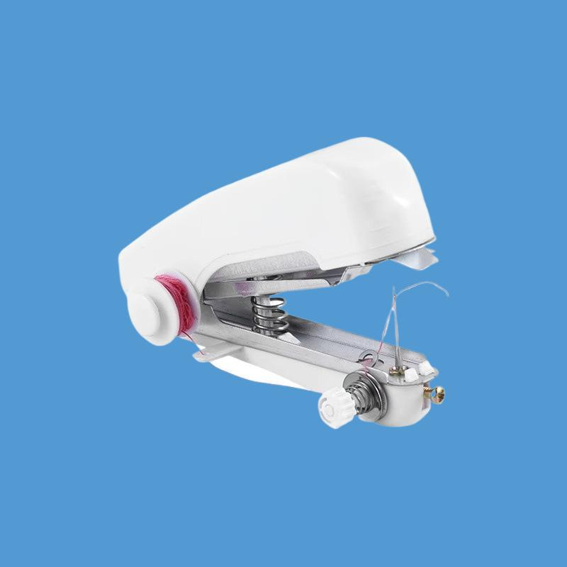 Portable Manual Mini Sewing Machine for Home Handheld Simple Sewing Machine for Clothes Pocket Sized Small Tailoring Machine