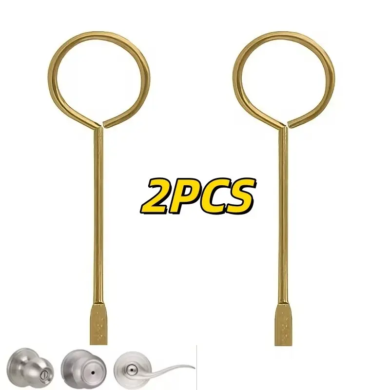 Indoor Door Key for Bedroom, Emergency Bathroom Key for Privacy Locks, Compatible Replacement Key for Indoor Doors, Secure Access Solution