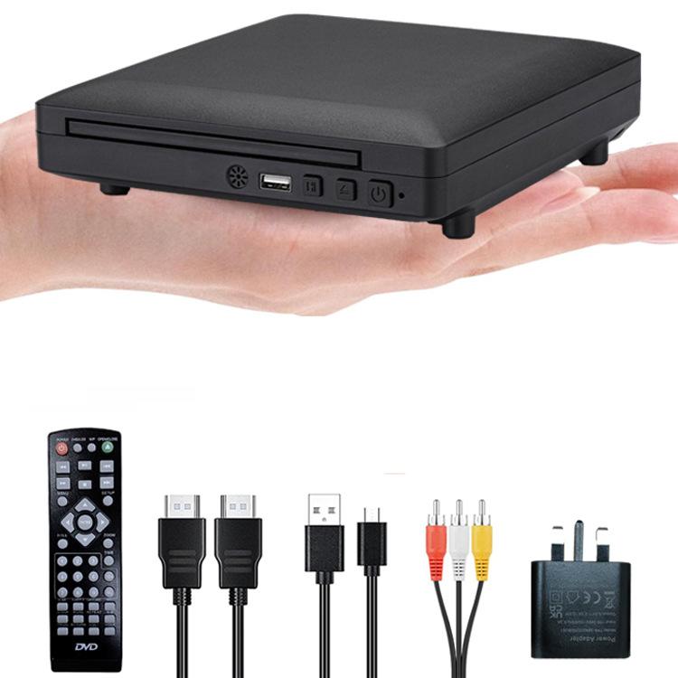 HD Home DVD Player VCD CD Player All-Format Disc Player Kids EVD Disc Player with Full Compatibility