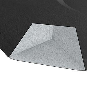 OmySalon Salon Mat for Hair Stylist 4’x5’ Anti Fatigue Barber Floor Mat with Round Base, Salon Chair Mat for Hairdresser Standing, Barbershop Beauty Spa Styling Shampoo Equipment