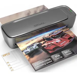 Laminator Machine 13 Inch Thermal Laminating machine 11x17 with Sheets, Cold Hot Lamination Machine 60S Warm Up Personal Laminator for Teachers, Large A3 Paper Laminate Kit for Office School