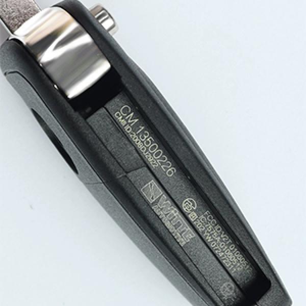 THE WELL KEPT 5 Button Key Fob Shell Replacement for Chevy Cruze Camaro Impala Equinox GMC Terrain Buick Regal Lacrosse 2017 2016 2015 2014 2013 2012 2011 2010 OHT 01060512   Keyless Entry Remote Flip Car Key Fob Case