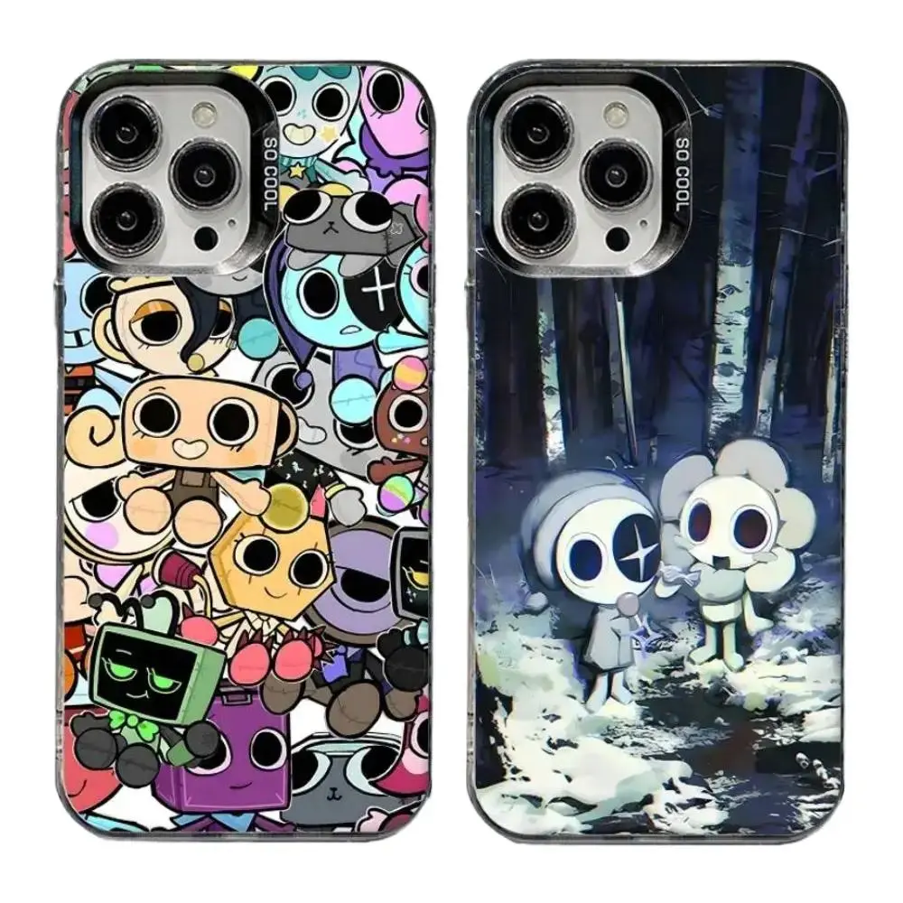 Dandys World Personalized Colorful Cute Animal Cellphone Case - High-Quality TPU, Plating Unique Artistic, Shockproof, Scratch-Resist Wear Protection Accessory for iPhone 17 Air,16-11 Pro Max Plus, Samsung S26-S22 Plus Ultra (Christmas Gift)
