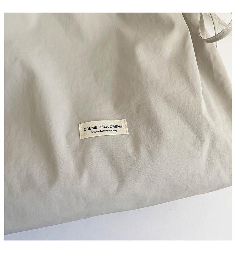 New Fashion Simple Shoulder Bag Women Large Capacity Comfortable Versatile Texture Tote Bag Simple Casual Storage Handbag