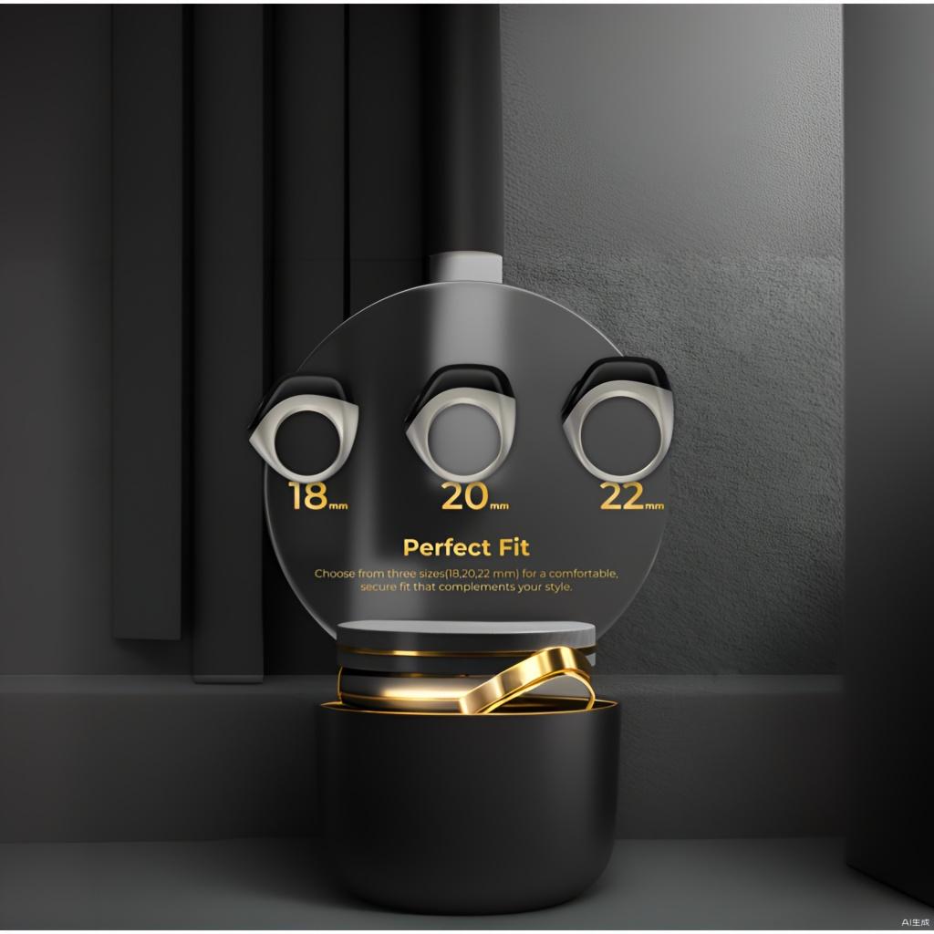 Newly Upgraded High-end Counting Ring, Sports Ring, Tasbih, ZIKR, Three Adjustable Sizes, Includes Charging Case, Longer-lasting and Convenient Battery Life, Suitable for All Seasons, Ideal for Prayer Counting, Sports Step Tracking, Etc