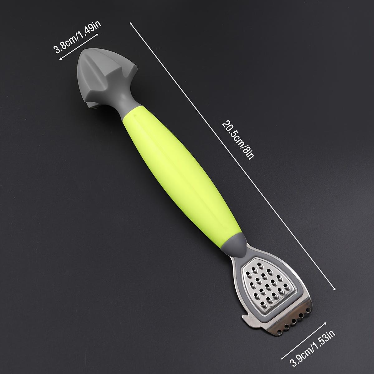 1pc Multifunctional Lemon Zester & Juicer with Integrated Bottle Opener
