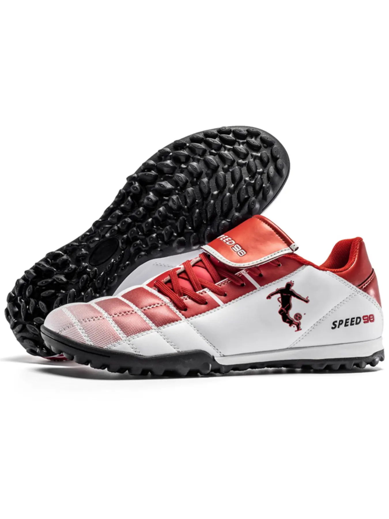Professional Unisex TF Soccer Shoes, Lightweight Anti-Slip Sole, Indoor Training Football Boots, Ideal for Students and Adults