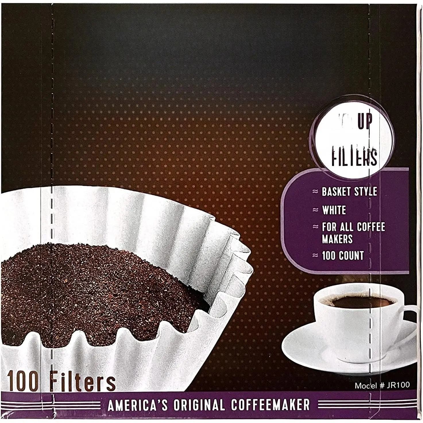4-Cup  Filters, 100 Count (Package May Vary)