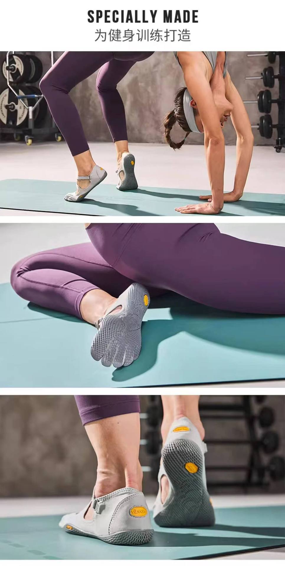 Barefoot Magic Claw Five-Toe Shoes Multi-Functional Ultra-Portable Hook-and-Loop Women's Shoes New Women's Fitness Training Yoga Hybrid Soft-Sole Dance Shoes Indoor/Outdoor Pilates Toe-Separating Shoes White, Ultra-Portable Water Footwear, anti-slip and b