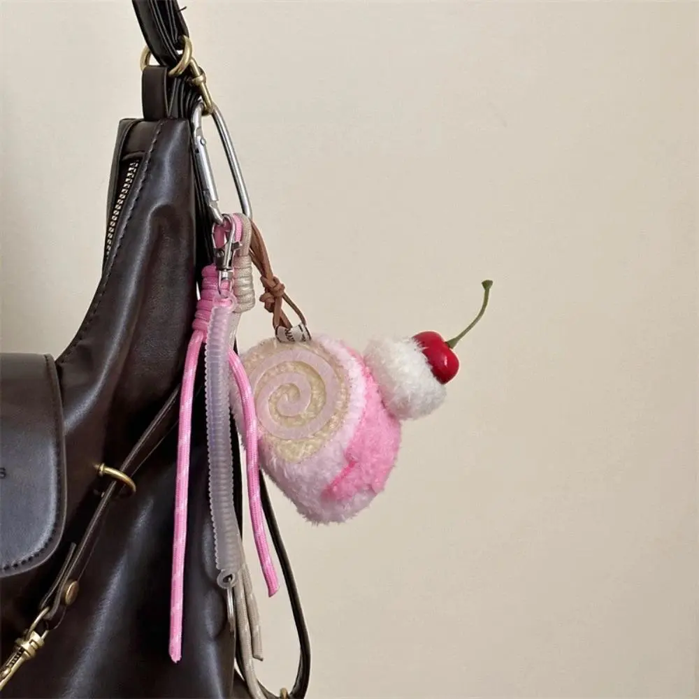 Trinkets japanese 2000s plush keychains cutecore bag charms Handmade DIY Afternoon Tea Series Bag Pendant Dessert Coffee Pendant