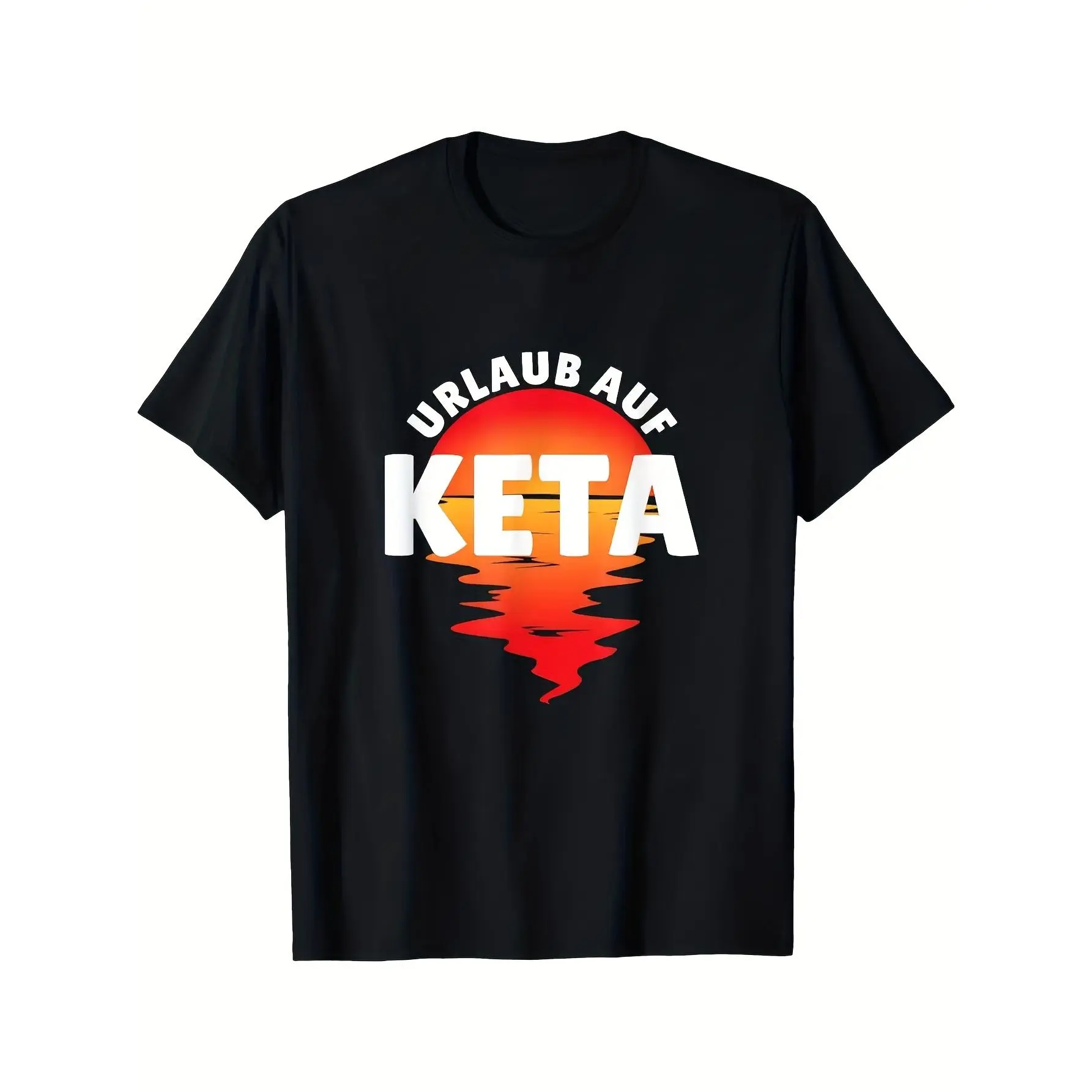 Unisex Graphic Print T-Shirt, Soft Cotton Round Neck Streetwear Top with Techno Saying for Daily Wear and Fitness, Tshirt, Fabric, Sports, Tops, Shortsleeve, Breathable