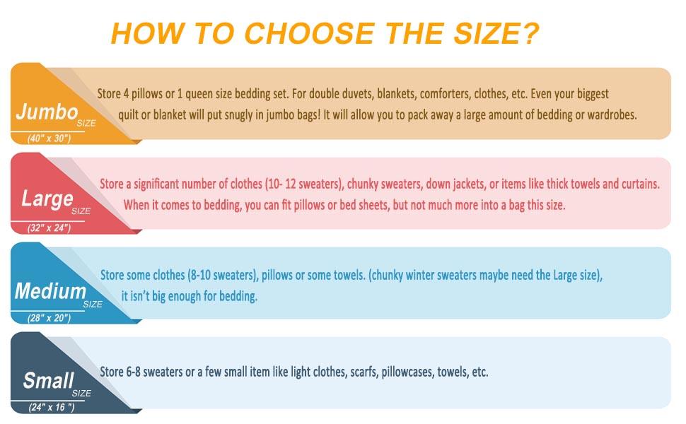 Vacuum Storage Bags, Space Saver Sealer Bags for Clothing, Pillows, Comforters, Blankets, Bedding, Travel, 12 Roll Bags, PA+PE Material Space Saver Home storage / Bedroom clothing storage bags / Vacuum compression storage/Space-saving essentials