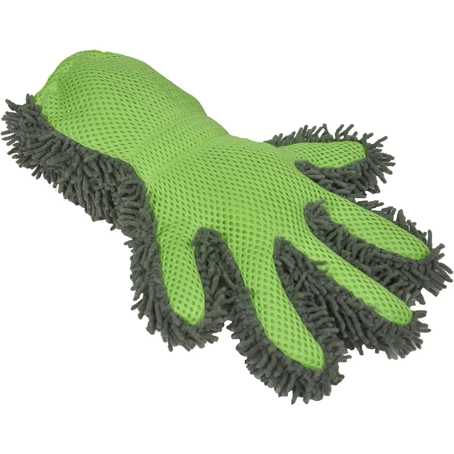 Double-Sided Microfiber  Detailing Glove for Interior & Exterior, Knobby for Dusting, Smooth for Scrubbing, Non-Abrasive, Durable, Safe  ,  for Hard-to- Areas