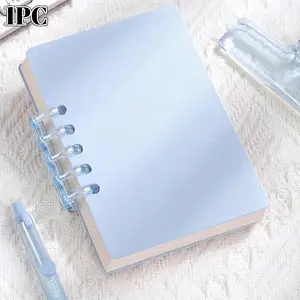 7 Colors - 80 Pages Pocket Notebook with Detachable Coil Binding, A7 Notepad with Cartoon/Rainbow Theme, Memo Diary Planner, Multifunctional Stationery, Suitable for Registration, Office and Writing Supplies Organization