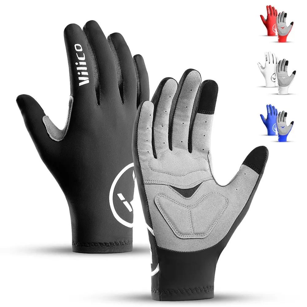 Full Finger Breathable Touchscreen Gloves, Suitable for Cycling, Driving and Outdoor Activities, Sun-protective, Moisture-absorbing and Sweat-wicking Gloves