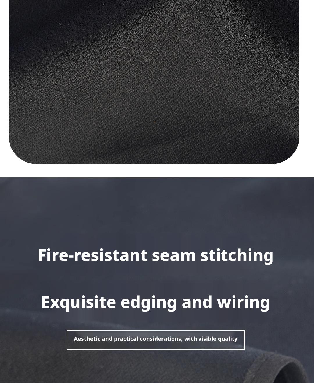 Welding Face-proof Hood, Front And Rear Cloth Covers, Welding Helmet Accessories, Welding Flame-retardant, Anti-spatter, Anti-backlight, Anti-scalding Protective Cover, Welder Gifts. dark  mode  glasses diy  welding  tool