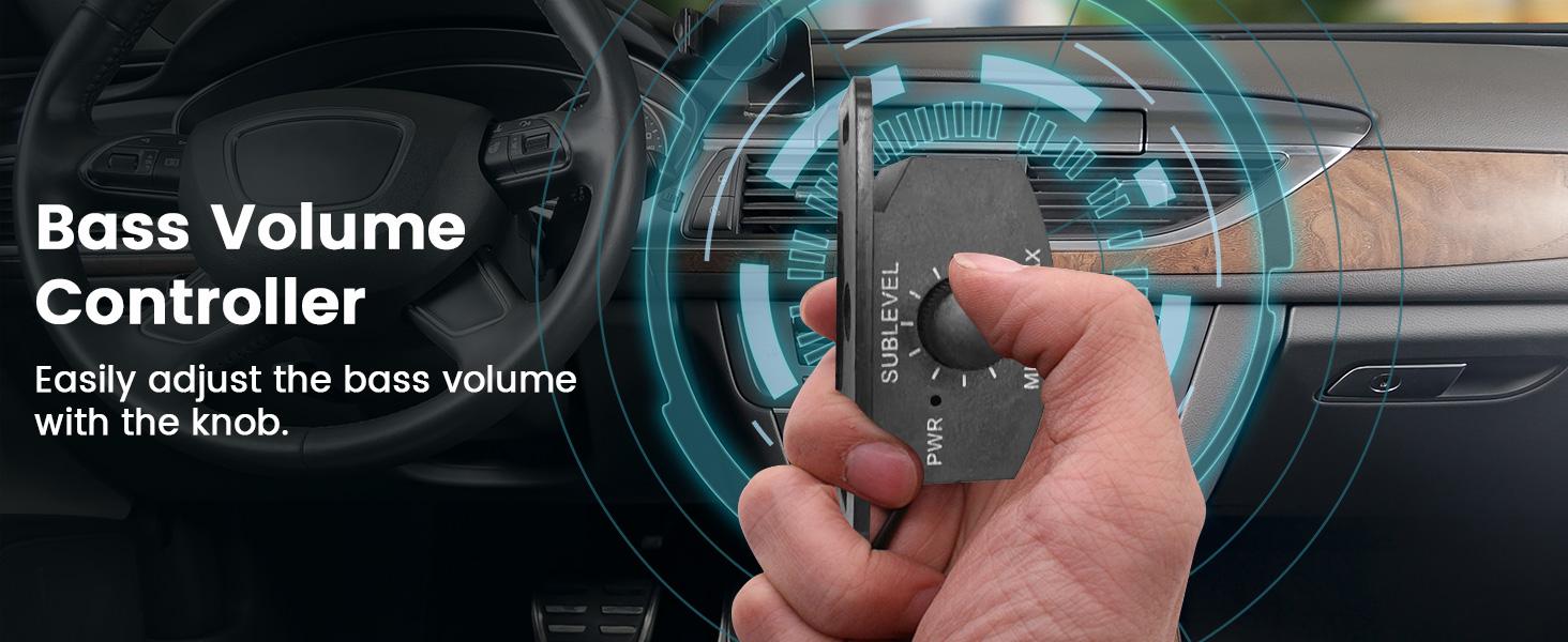 SUNDAY MIRTH 2025 Upgraded 10 Inch 1200W Slim Car Subwoofer with LED LightsAudio Sub Built in Amplifier Outstanding Heat Dissipation, Powerful Bass for Passion Dr1200W 10inch Slim Under Seat Powered Car Subwoofer