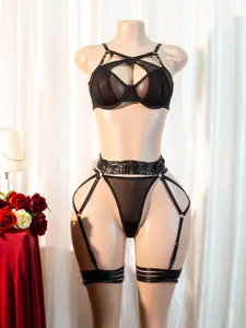 Women's Sexy Seamless Lingerie Set, Perfect for Private Parties & Valentine Gifts, Elegant Sleepwear, Girlfriend Night Out Clothing