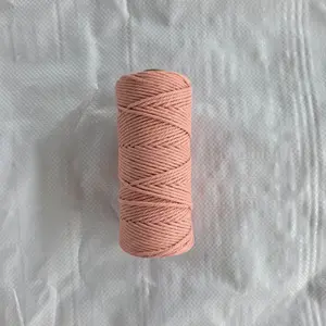3mm 100m Yarn for DIY Macrame, Handmade Knitting Supplies, Bohemian Decor Rope, Home Wedding Decoration, Craft Materials