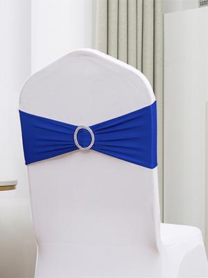 Wedding White Chair Sashes 100 Pack Spandex Chair Bands with Buckles Slider Chairs Bows for Birthday Bridal Shower Engagement Anniversary Christmas Event Decorations