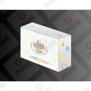 Pokemon Simplified Chinese Eeveelution's "Eevee & Friends"Premium Collection Box Featuring Exclusive Espeon ex,Umbreon ex Promo cards,Prismatic Evolutions PACK*15 CSV9.5C,Full Eevee-themed Gameplay Accessories(playmat, deck box, card sleeves)