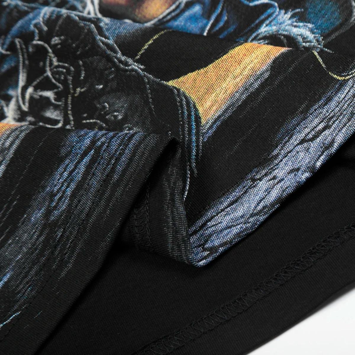 Tshirt Cotton American Retro Style Casual Daily Wear Summer Party For Men Women Unisex Trendy Fashion Top