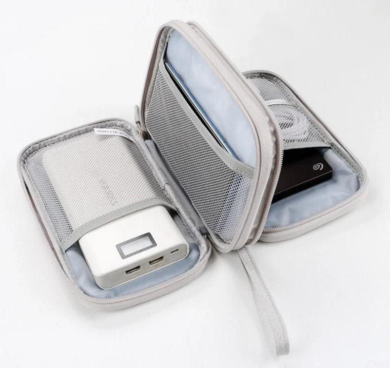Travel Cable Bag Portable Digital Storage Pouch Charger Data Cable USB Bag Organizer Waterproof Electronic Accessory Storage Bag