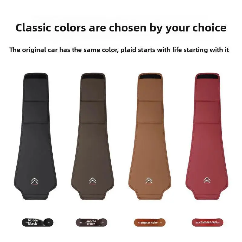 High quality leather Car Interior Seat pillowcase Headrest Protective For Citroen C1 C2 C3 C4 C5 C6 C5X E-C4 C-Crosser C4 Cactus